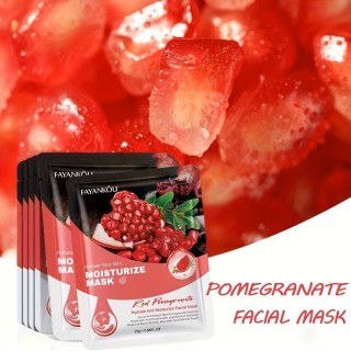 ماسك ترطيب البشرة بخلاصة الرمان الأحمر – FAYANKOU