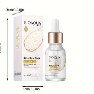 سيروم BIOAQUA بخلاصة الأرز لتفتيح وترطيب البشرة – Rice Raw Pulp Essence